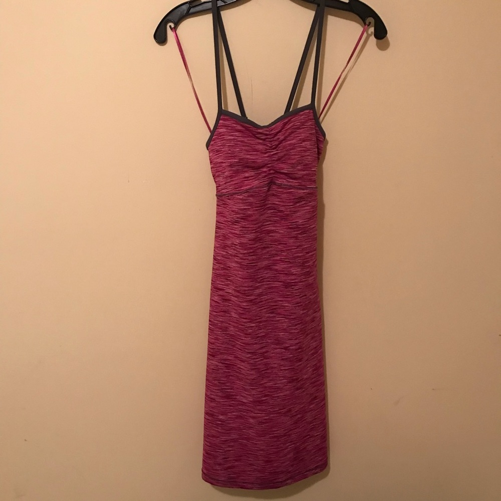 Dakini Active Activewear Dress Pink Purple Grey